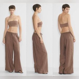 NWOTS Little Moon New Globetrot Linen Pant Sz XS